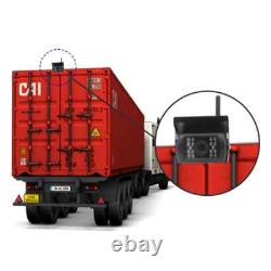 Digital Wireless 7 IPS Monitor 2x IR Rear View Backup Camera for Truck Caravan