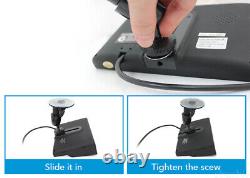 Digital Wireless 7 Monitor 1080P DVR Recorder Truck Bus Rear View Backup Camera