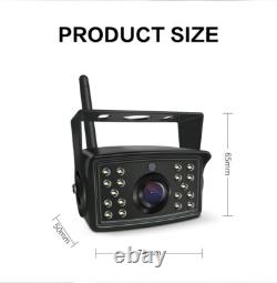 Digital Wireless 7 Split Screen DVR Monitor 4x BSD Rear View Backup Cameras Kit