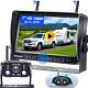 DoHonest RV Backup Camera Wireless HD 1080P 7'' Rear View DVR Monitor Kit 4 C