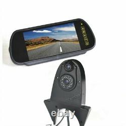 Double Dual Lens Rear View Backup Camera Kit for MB Sprinter Van