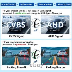 Dual Lens 3rd Brake Light Rear View Backup Camera for Ford Transit Van 2014-2024