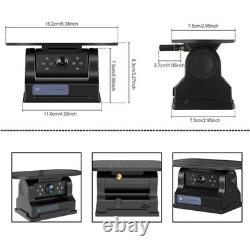 Dual Wireless Backup Camera for RV Trailer Easy Setup Solar RV Rear View Cam