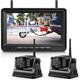 ERapta Magnetic Wireless Backup Camera 7 inch Monitor for Car Truck RV Trailer