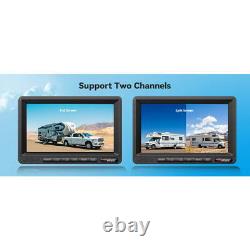 ERapta Magnetic Wireless Backup Camera 7 inch Monitor for Car Truck RV Trailer
