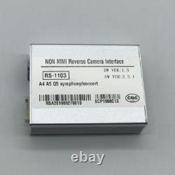 For 2014 Audi A5 Concert Rear View Camera Interface Kit Reverse Backup Improved