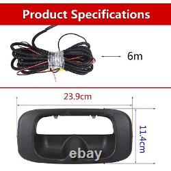 For Chevrolet Silverado GMC Sierra 1999-2007 Rear View Backup Camera+7'' Monitor