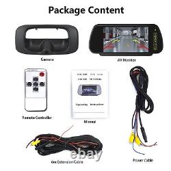 For Chevrolet Silverado GMC Sierra 1999-2007 Rear View Backup Camera+7'' Monitor