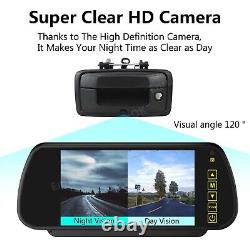 For Chevrolet Silverado GMC Sierra 2014-2015 Rear View Backup Camera +7 Monitor