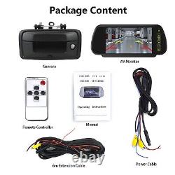 For Chevrolet Silverado GMC Sierra 2014-2015 Rear View Backup Camera +7 Monitor