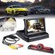For Fiat Ducato/Peugeot Boxer Rear View Brake Light Backup Camera + 4.3''Monitor