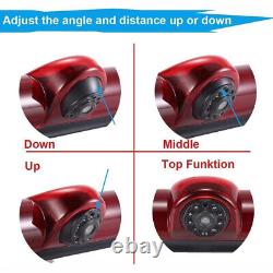 For Fiat Ducato/Peugeot Boxer Rear View Brake Light Backup Camera + 4.3''Monitor