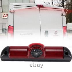 For Fiat Ducato/Peugeot Boxer Rear View Brake Light Backup Camera + 4.3''Monitor