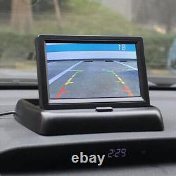 For Fiat Ducato/Peugeot Boxer Rear View Brake Light Backup Camera + 4.3''Monitor