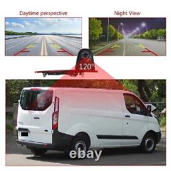 For Ford Transit Custom Rear View Backup Camera Kit without Brake Light LED Lamp