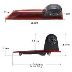 For Ford Transit Custom Rear View Backup Camera Kit without Brake Light LED Lamp