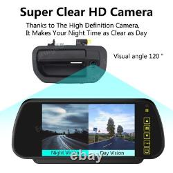 For Honda Ridgeline (2006-2014) Tailgate Handle with Rear View Backup Camera Kit