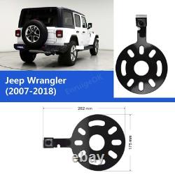 For Jeep Wrangler JK 2007-2018 Spare Tire Rear View Backup Camera+5 Monitor Kit