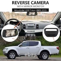 For Mitsubishi L200 Triton 2005-2015 Tailgate Handle Rear View Backup Camera Kit