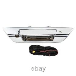 For Toyota Hilux Revo 2015-2021 Chrome Tailgate Handle Rear View Backup Camera