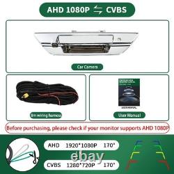 For Toyota Hilux Revo 2015-2021 Chrome Tailgate Handle Rear View Backup Camera