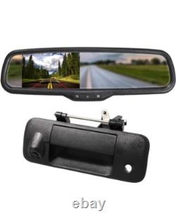 For Toyota Tundra 2007-2014 Rear View Backup Camera Monitor Tailgate Handle Kit
