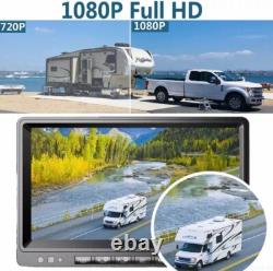 HD 10.1 1080P Wireless Monitor DVR Backup Camera for Truck RV Reverse Rear view