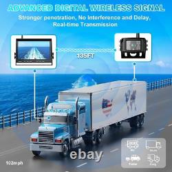 HD 10.1 1080P Wireless Monitor DVR Backup Camera for Truck RV Reverse Rear view