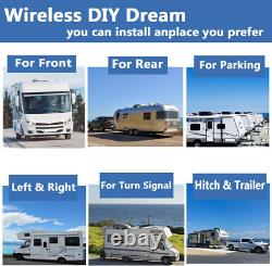 HD 10.1 1080P Wireless Monitor DVR Backup Camera for Truck RV Reverse Rear view
