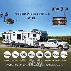 Haloview BT7 RV Backup Camera Wireless FHD 1080P DVR Rearview Full-Color Night V