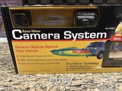 Hopkins 60195VA Rear View License Plate Camera & Sensor WithMonitor. Backup Alert