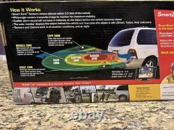 Hopkins 60195VA Rear View License Plate Camera & Sensor WithMonitor. Backup Alert