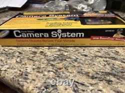 Hopkins 60195VA Rear View License Plate Camera & Sensor WithMonitor. Backup Alert