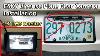 How To Install Rear License Plate Camera System