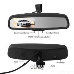 IR Backup Camera & OEM 4.3 Rear View Mirror Monitor For Toyota Tundra 2007-2013