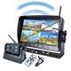 Magnetic Wireless Digital Backup Rear View Battery Camera + 7'' Monitor System