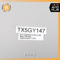 Maserati Ghibli M157 Rear View Backup Back Up Camera OEM