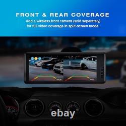 NIB Type S Solar-Powered Wireless Backup Camera Adjustable Lens 6.8 Touchscreen