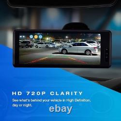 NIB Type S Solar-Powered Wireless Backup Camera Adjustable Lens 6.8 Touchscreen