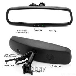 OEM 4.3 Car LCD Rear View Mirror Auto Bright Monitor Auto Dimming Backup Camera