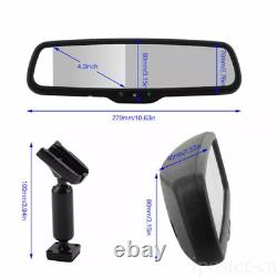 OEM 4.3 Car LCD Rear View Mirror Auto Bright Monitor Auto Dimming Backup Camera