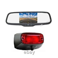 Parking Reverse Backup Camera Clip-on Rear View Mirror Monitor for Ram Promaster