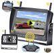 RV Backup Camera Wireless HD 1080P Trailer Bluetooth Rear View Cam System