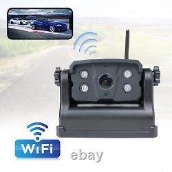 RV WIRELESS BACKUP REAR VIEW CAMERA Wi-Fi HITCH MAGNET TRUCK TRAILER SECURITY