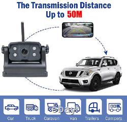 RV WIRELESS BACKUP REAR VIEW CAMERA Wi-Fi HITCH MAGNET TRUCK TRAILER SECURITY