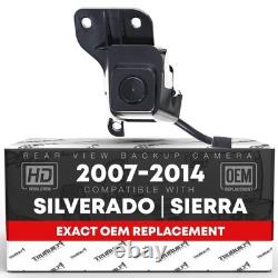 Rear View Backup Camera Compatible with 2007-2013 Chevrolet Silverado GMC