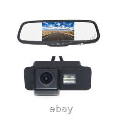 Rear View Backup Camera+Mirror Monitor for FORD Focus, /S-MBX/ Mondeo/ Fiesta