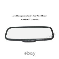 Rear View Backup Camera+Mirror Monitor for FORD Focus, /S-MBX/ Mondeo/ Fiesta