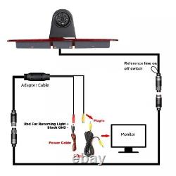 Rear View Backup Camera Night Vision 7 Monitor Kit For Benz Sprinter VW Crafter