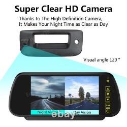Rear View Backup Tailgate Handle Camera Kit For Chevy Silverado/GMC Sierra